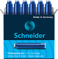 Картридж для пір'яної ручки (синій, 1шт) Schneider S6623