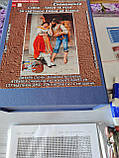 Набір для вишування хрестиком 16 каунт ДМС: "Павук та муха"Ціну уточнюйте, фото 4