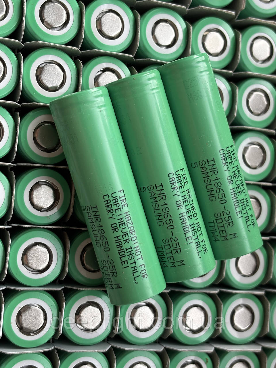 Samsung 25R 2500-2700mAh 2025 25-55A SDI акумулятор для дрон квадрокоптерів високострумовий, фото 1