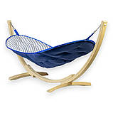 Гамак для саду з навантаженням 130 кг Lungo кремовий — CZILLO, фото 3