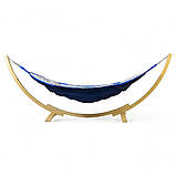 Гамак для саду з навантаженням 130 кг Lungo кремовий — CZILLO, фото 4