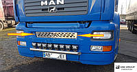 Верхняя Накладка на решетку радиатора MAN TGA (Широкая кабина)