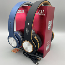 Бездротові накладні навушники V32 YU227