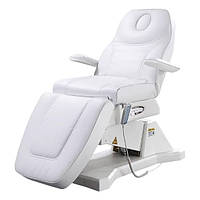 Косметологічна кушетка 879 (3 мотори), біла