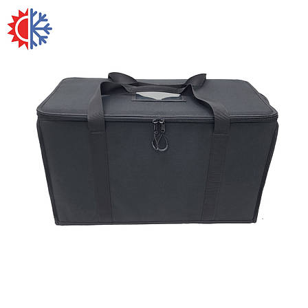 Термосумка для кейтерингу 60х30х35 см 63 л Чорна 603035, фото 1