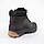 Спортивні черевики підліткові утеплені натуральним хутром на шнурівці з бічною блискавкою, фото 2