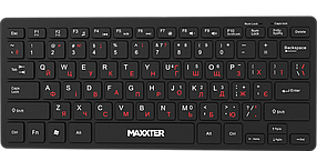 Клавіатура Maxxter KBM-C01B-UA Black