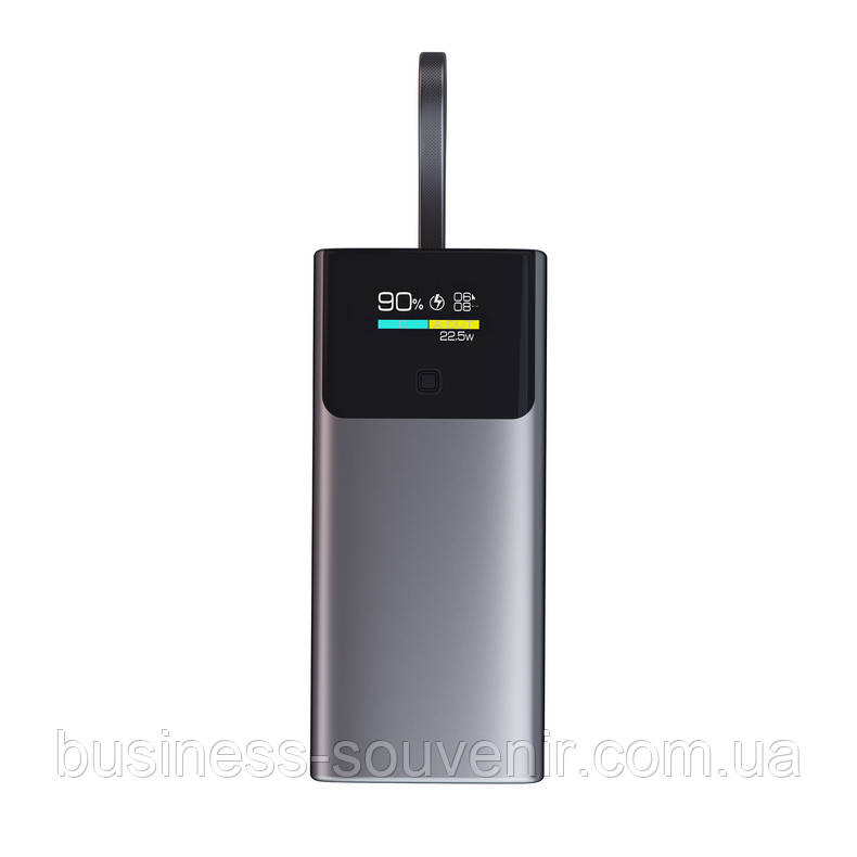 Power Bank 9000 mAh Unic, PD20W, Type-C, USB, LED-дисплей, швидка зарядка, універсальний, корпоративний мерч, бізнес-сувенір