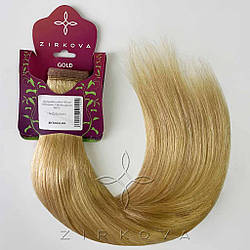 Шиньйон-Хвіст на Липучці 40 см 100 грам, Світло-Русий №16