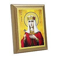 Икона "Святая Людмила" 9х12см