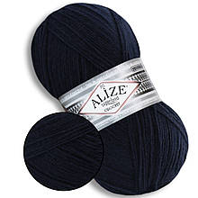 Alize Tig Super Lana, Темно-синій No58
