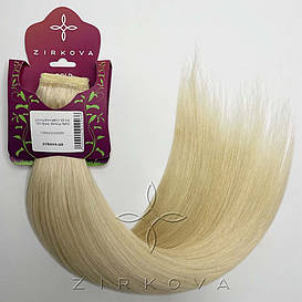 Шиньйон-Хвіст на Липучці 40 см 100 грам, Блонд №60