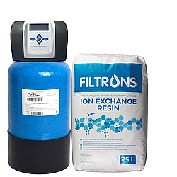 Система пом'якшення води 1017 Clack CK (Filtrons ion exchange resin), ціна з ПДВ