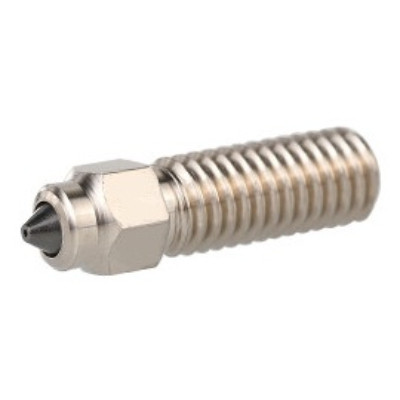 Сопло Mellow 0.8мм для Creality K1/ K1 Max, Bimetall HC 500°C (Хромована мідь + Загартована сталь), M6X1, фото 1