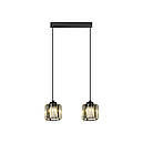 Люстра пвідвісна GLD-20996-2-120*120 на 2 плафони, фото 2