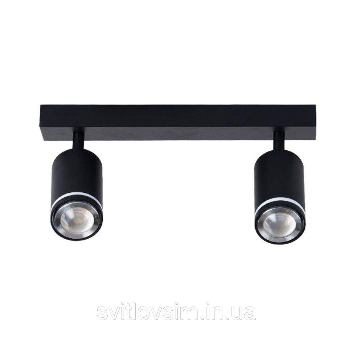 Спот VALESO INN-23060BK чорний на 2 плафони, фото 1