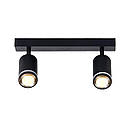 Спот VALESO INN-23060BK чорний на 2 плафони, фото 2