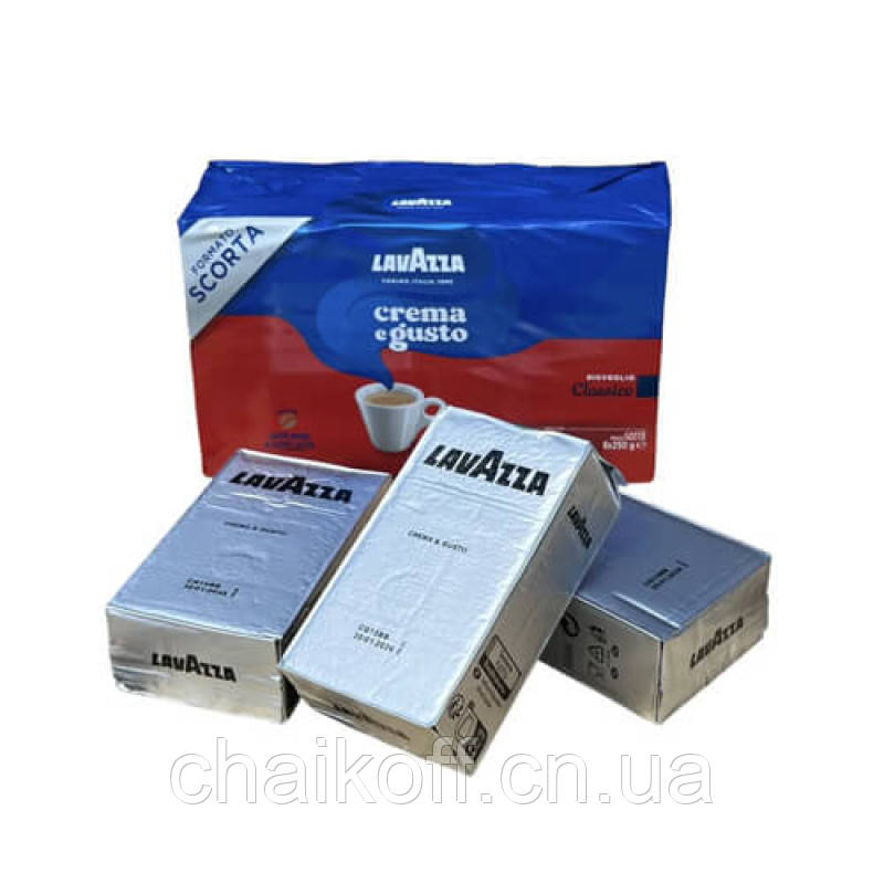 Lavazza Crema e Gusto 250g 新品 Купить Кава мелена Lavazza Crema e Gusto 250 г внутрішній