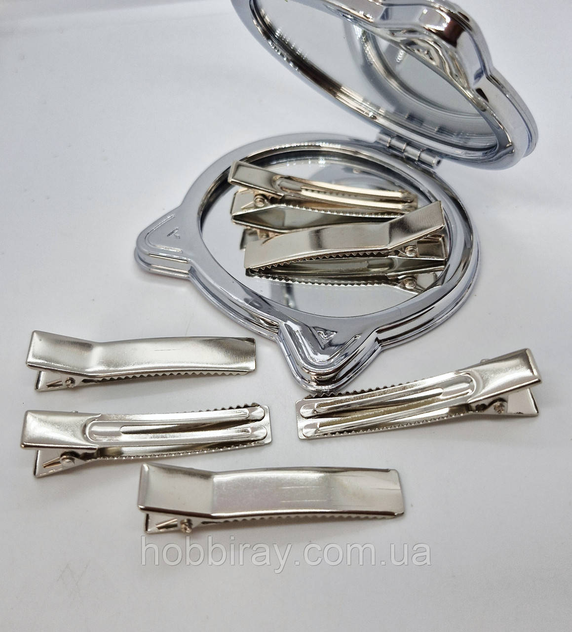 Заколка уточка. 4,8 см. 1 шт. Два вуса., фото 1