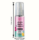 Спрей-ремувер для мереживних перук та стрічки з ароматом апельсина – безпечний для шкіри 50 мл, фото 4