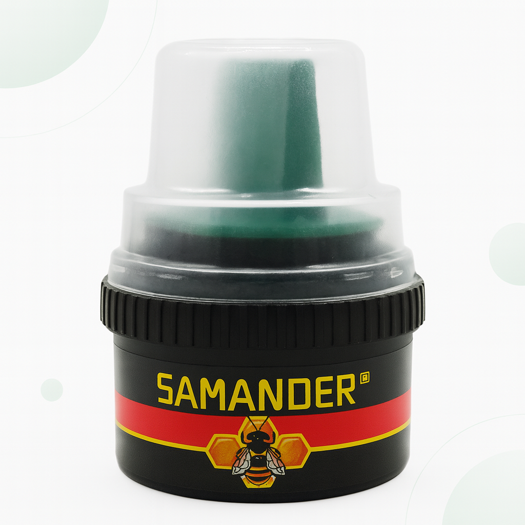 Крем для взуття Samander Самандер чорний, банка 50 мл, фото 1