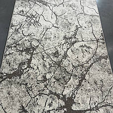 1,50х2,30 Килим сірий Beenom 1038-W, фото 4