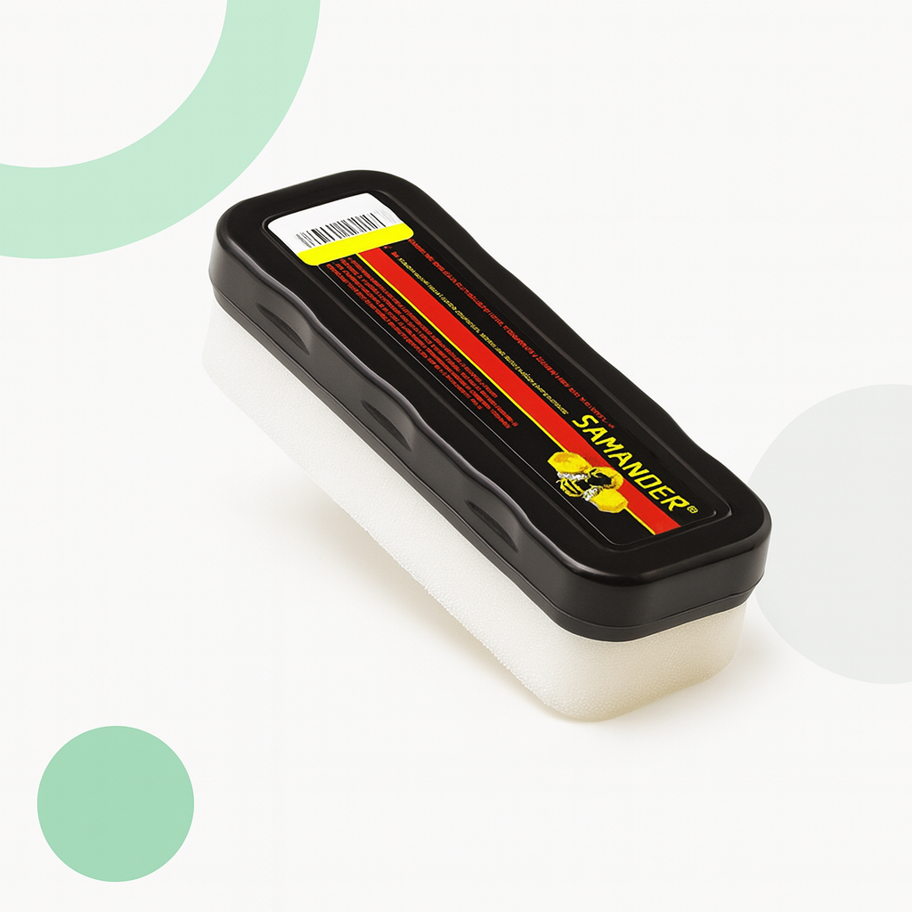 Губка для догляду за взуттям Samander Самандер Classic безбарвна, фото 1