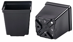 Горшок для рассады квадратный 2.5 л (15×15×16.5 см) S2.5 Donkwiat