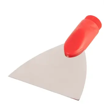 Шпатель з нержавіючої сталі FBK 120х110 мм червоний 48122-3