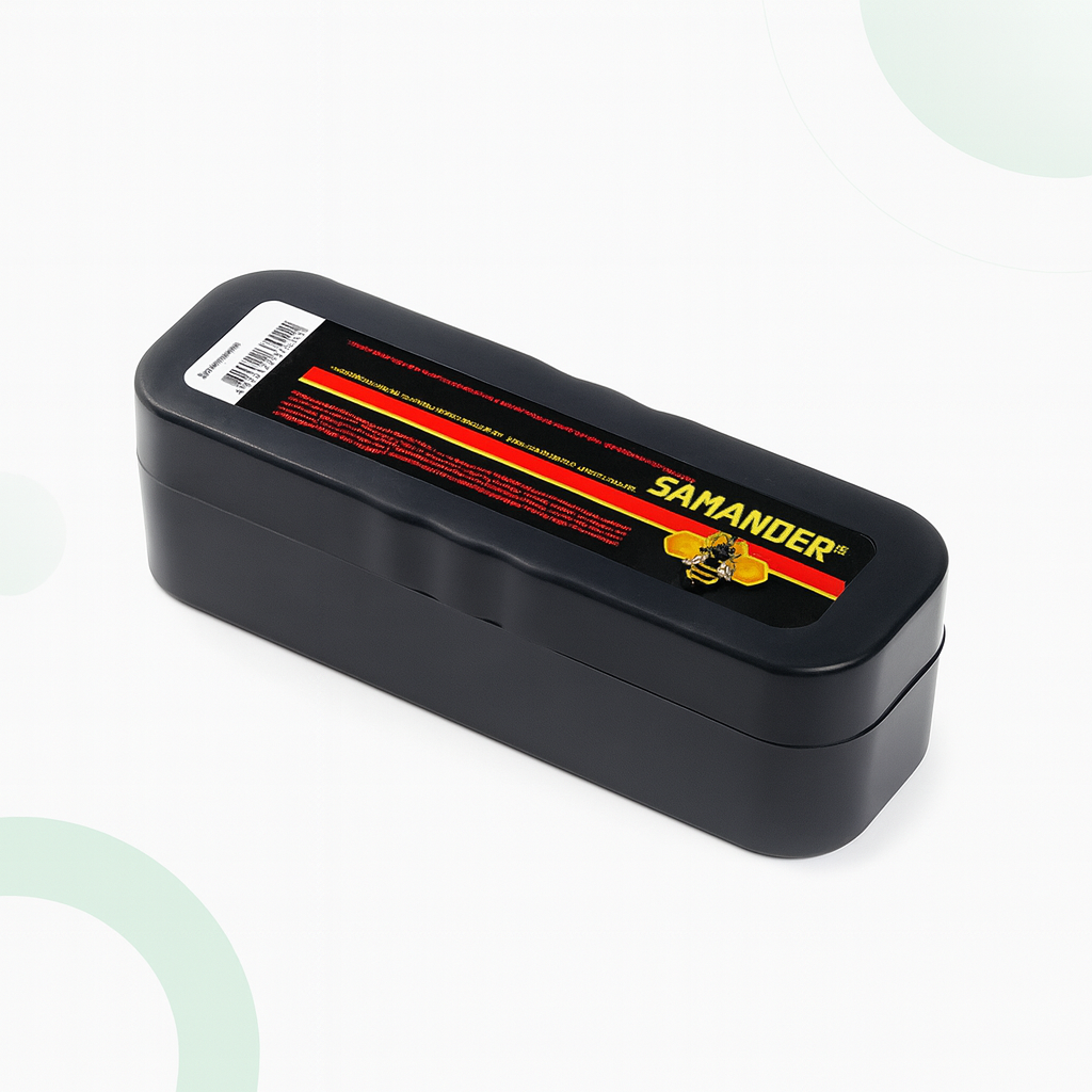 Губка для догляду за взуттям Samander Самандер Classic чорна, фото 1