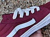 Кеди VANS Old Skool вані виСОКІ BORDO/White кросівки жіночі чоловічі унісекс демісезон, фото 9