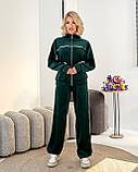 Молодіжний велюровий костюм, фото 3