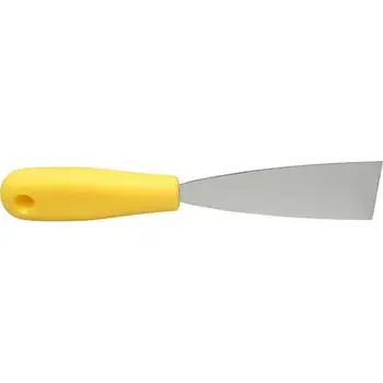 Шпатель FBK 240х40 мм гнучкий з нержавіючої сталі жовтий 88040-4