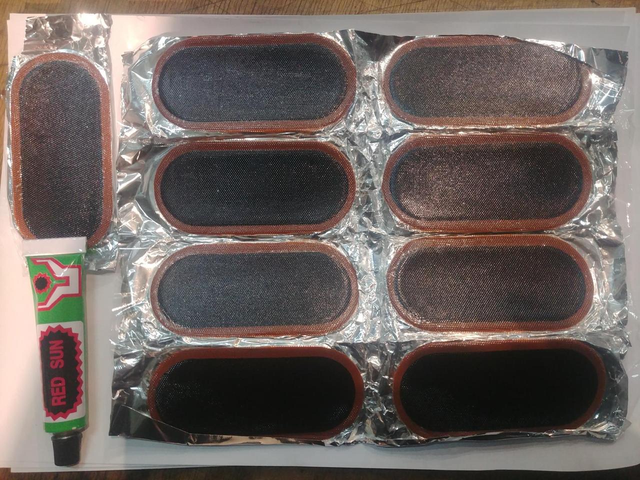 Ремкомплект камери (9 латок, клей)