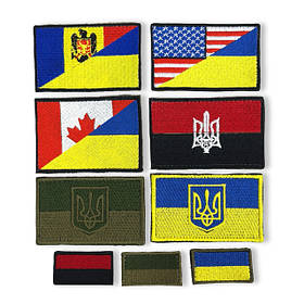 Нашивки "Прапори", "Медичні хрести"