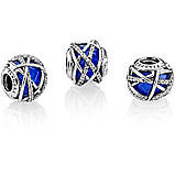 Срібний шарм Пандора "Королівська галактика" 796361NCB, фото 2