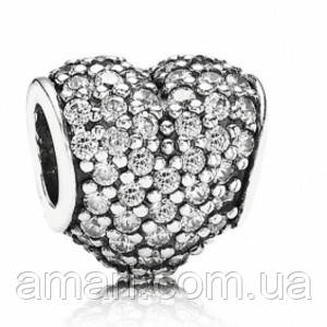 Срібний шарм Пандора 791052CZ, фото 1