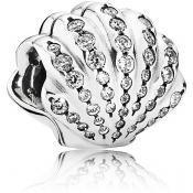 Срібний шарм Пандора Disney "Рашка Аріель" 791574CZ, фото 1