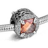 Срібний шарм Пандора "Сяйливі зерна енергії" 797650CCZ, фото 2