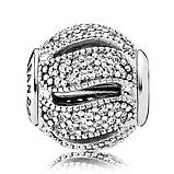 Срібний шарм Пандора ESSENCE 796074CZ, фото 3