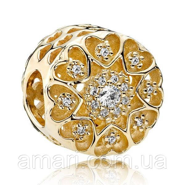 Срібний шарм Пандора 750841CZ, фото 1