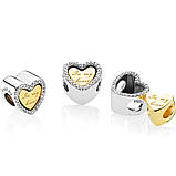 Срібний шарм Пандора 767606CZ, фото 2