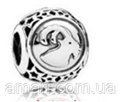 Срібний шарм Пандора "Козеріг", фото 1