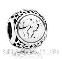 Срібний шарм Пандора "Рибі", фото 1