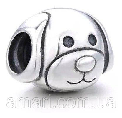Срібний шарм Пандора "Собака", фото 1