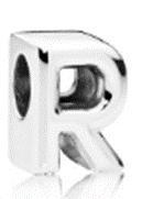 Срібний шарм Пандора "буква R", фото 1