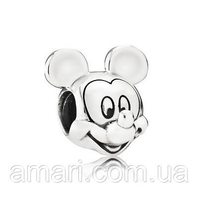 Срібний шарм Пандора DISNEY "Мікі Маус" 791586, фото 1