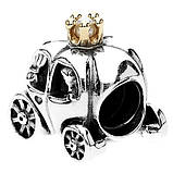 Срібний шарм Пандора "Карета" 790598P, фото 2