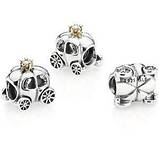 Срібний шарм Пандора "Карета" 790598P, фото 3