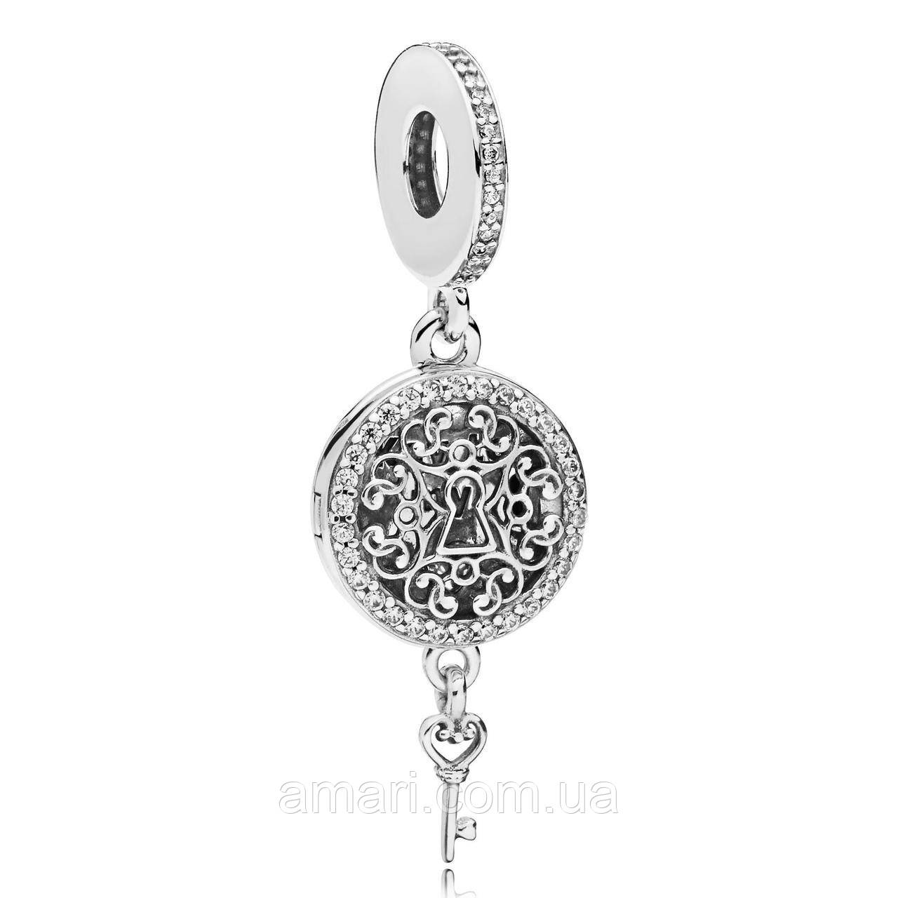 Срібна підвіска-шарм Пандора 797660CZ, фото 1
